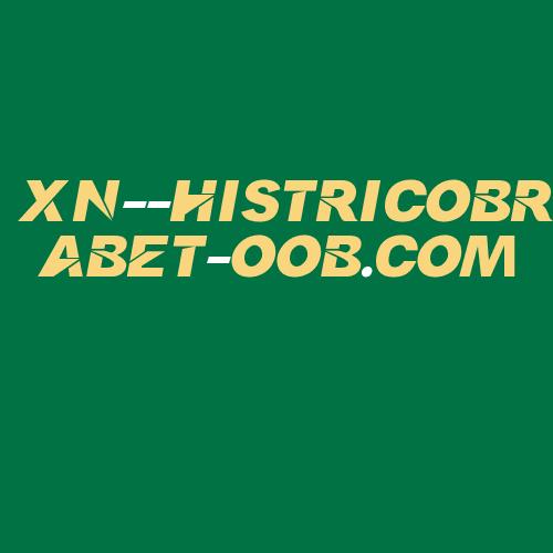 Logo da XN--HISTRICOBRABET-OOB